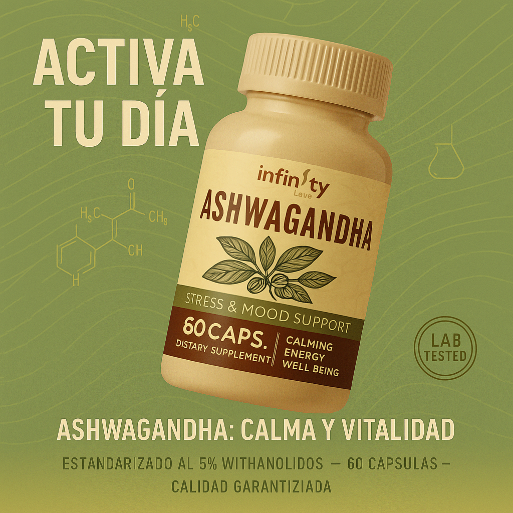 Baja tu Cortisol y Adelgaza con Ashwagandha