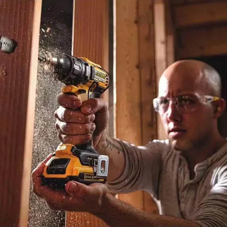Taladro Inalámbrico de Alta Potencia MAX 48vatios + 2 BATERIAS Y ACCESORIOS