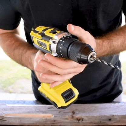 Taladro Inalámbrico de Alta Potencia MAX 48vatios + 2 BATERIAS Y ACCESORIOS